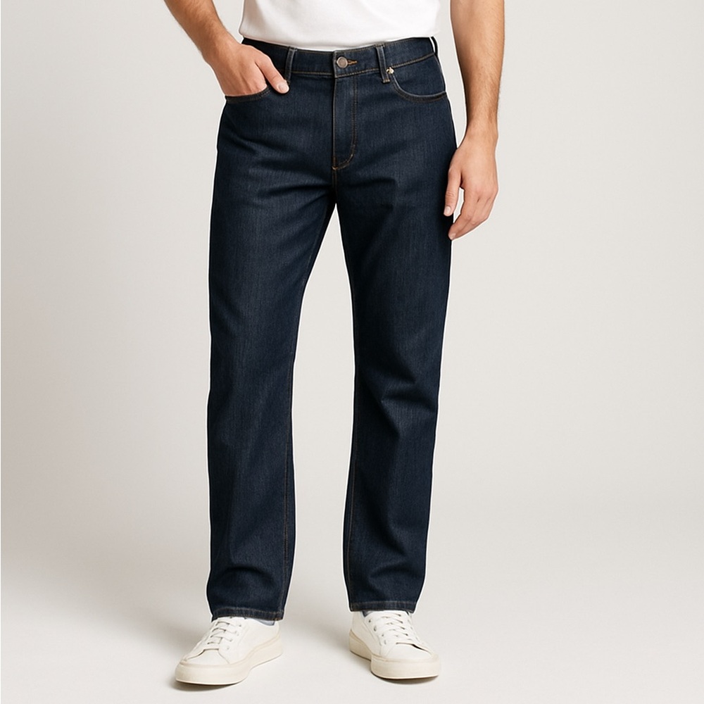 Michael Kors Men’s Jeans Dark Wash Straight Leg Denim Sz 34x30